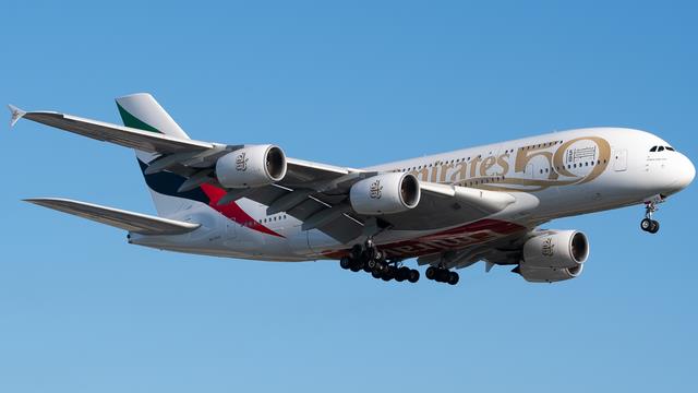 A6-EVQ:Airbus A380-800:Emirates Airline